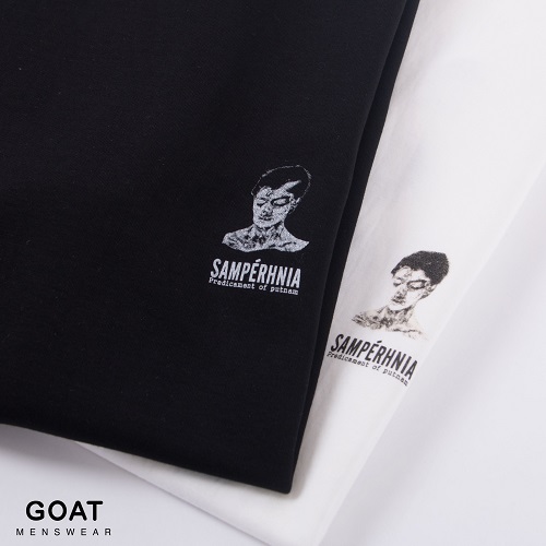 Áo Thun Nam Tay Ngắn In Hình Trẻ Trung GOAT MENSWEAR