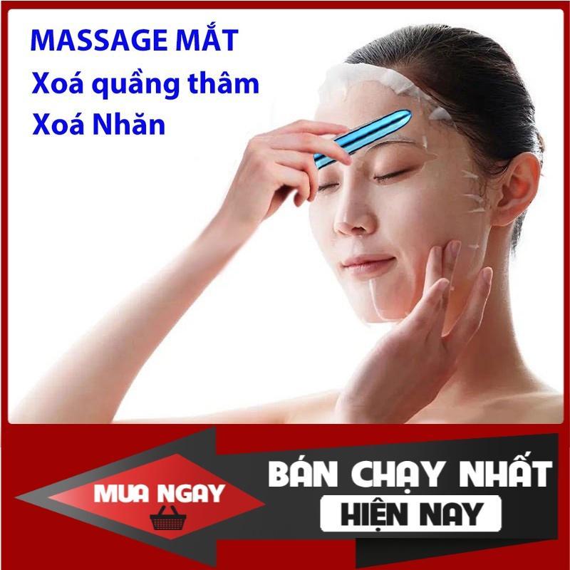 Máy Massage Mắt Chiếc Bút Chống Thâm Quầng, Thư Giãn Bọng Mắt Mini Tại Nhà Giá Rẻ Loại Mạnh Tốt (Hàng Chính Hãng)