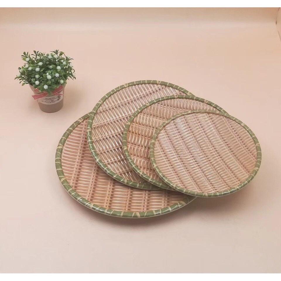 Mẹt phíp giả mây tre đan
