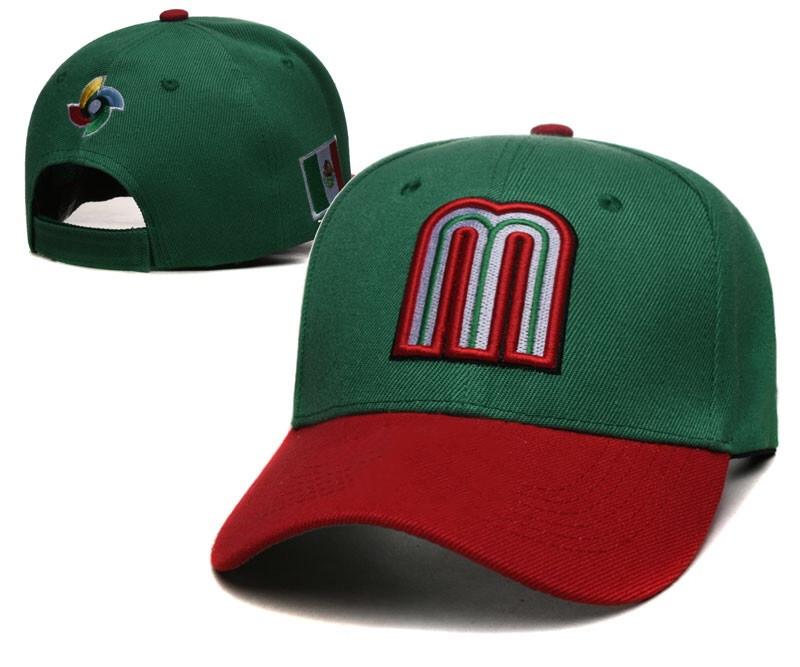 2023 Mũ mới Mexico Mũ bóng chày Snapback Mũ thời trang Hip Hop Bone for MEN PHỤ N giải Color: M02 Size: One Size