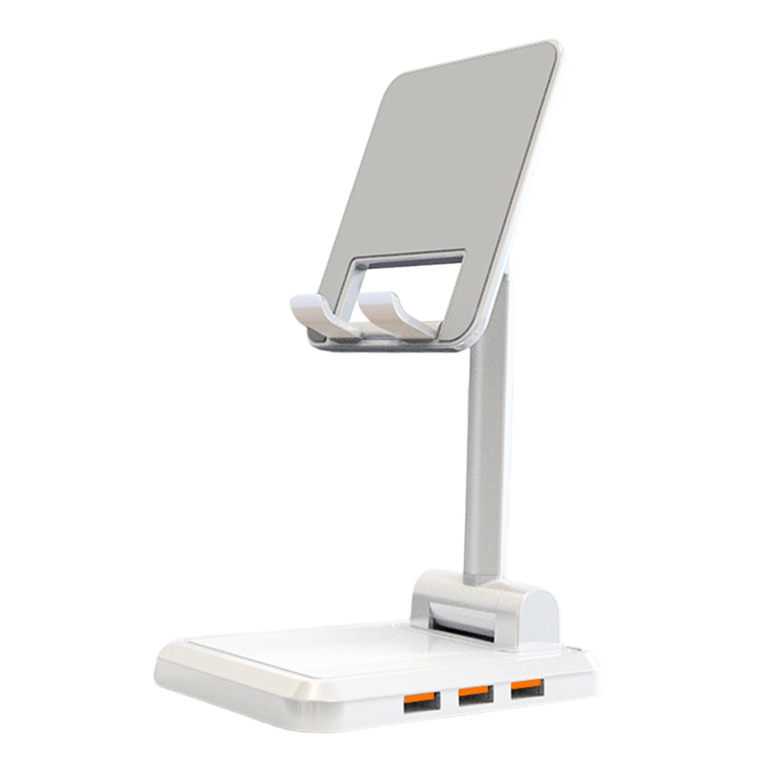 Foldable Desktop Phone Holder Charging Stand for Tablet Meeting Travel