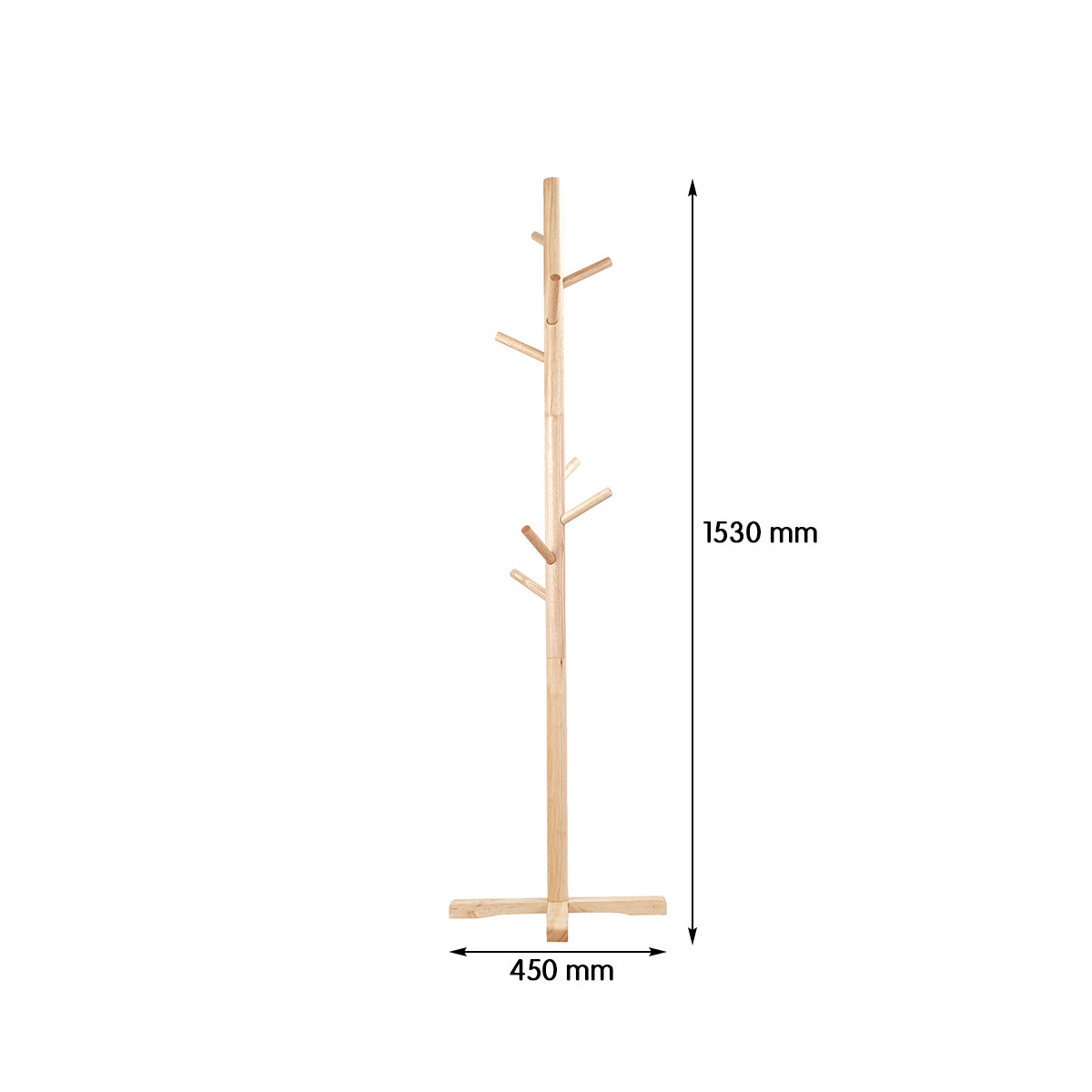 cây treo quần áo - gỗ nhập khẩu cao cấp