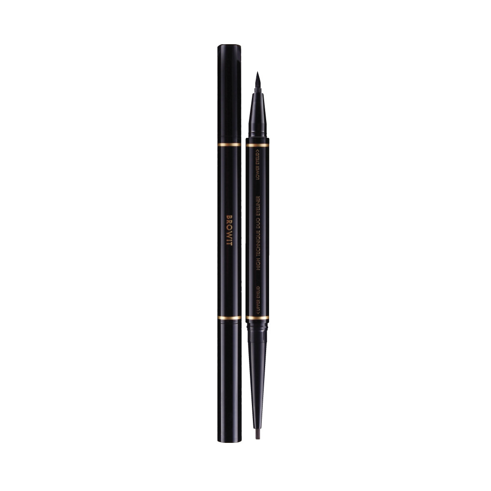 Bút kẻ mắt hai đầu HighTechnique Duo Eyeliner 0.5ml+0.14g