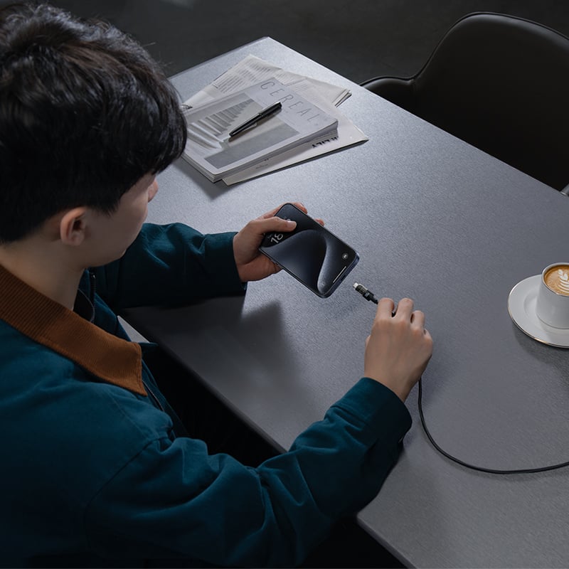 Cáp Sạc Nhanh Baseus Gem C to C 100W (Fast-Charging Data Cable) - Hàng chính hãng