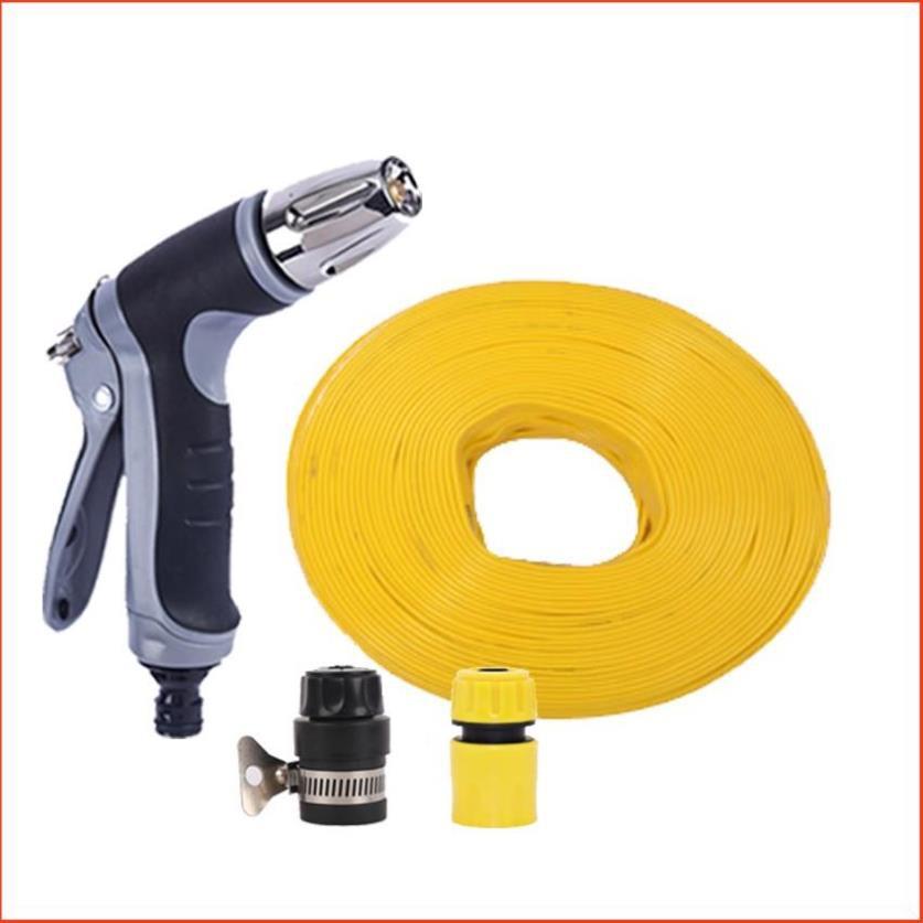 Bộ dây và vòi xịt tăng áp rửa xe tưới cây 3-5M 206817