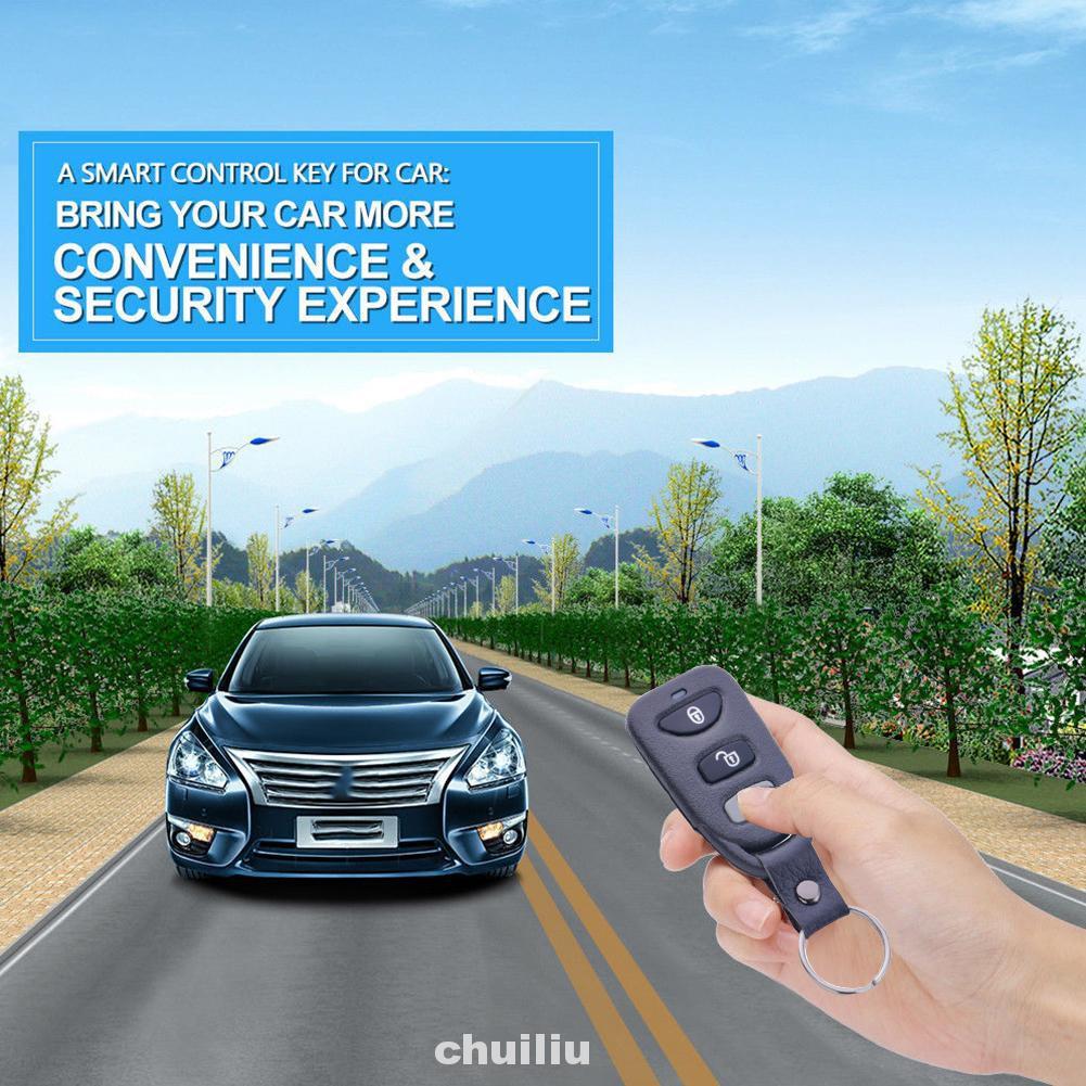 Bộ Khóa Xe Hơi Chống Trộm Thông Minh Không Cần Chìa Điều Khiển Từ Xa