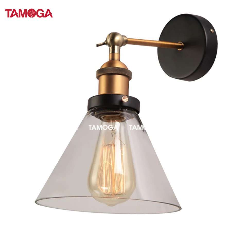 Đèn gắn tường trang trí phòng ngủ TAMOGA VINKEN 0405 + Kèm bóng EDISON