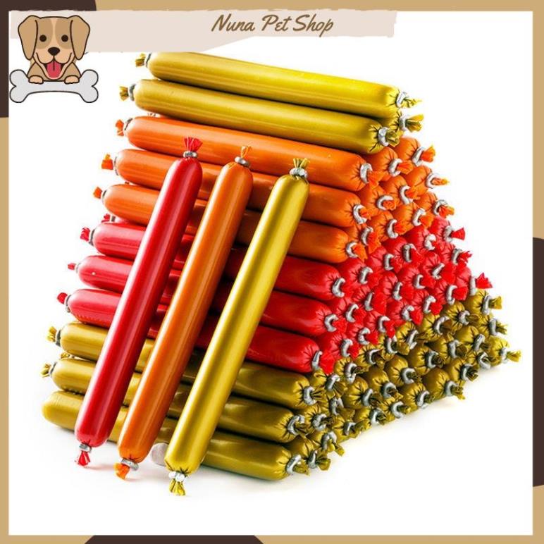 Combo 10 chiếc xúc xích cho chó mèo bổ sung dinh dưỡng