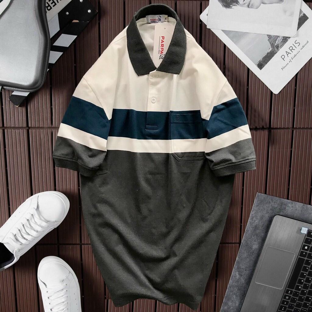 Áo Polo Nam Trung Niên  Có Túi ,thun phối cao cấp from chuẩn, thiết kế phong cách sang trọng, xuất xịn JD30