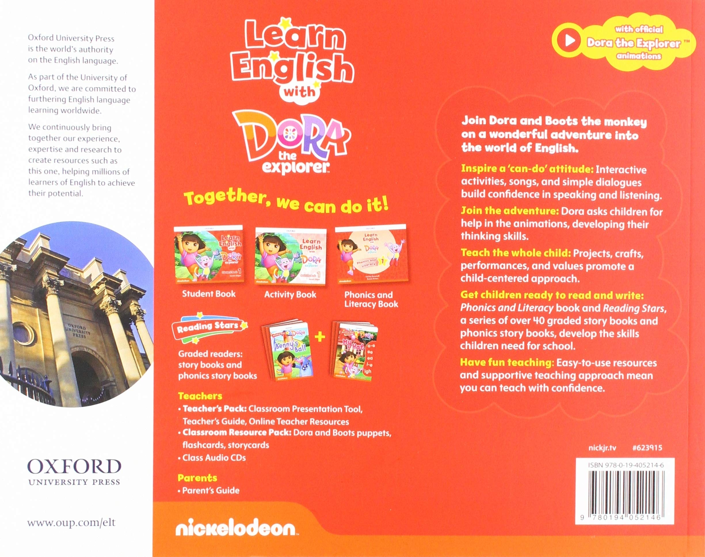 Learn English with Dora the Explorer: Level 1: Student Book