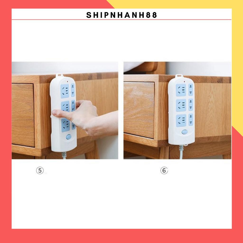 Miếng Dán Cố Định Ổ Cắm Điện, Điều Khiển, Cục Wifi Treo Tường Tiện Dụng 88062 SHIPNHANH88