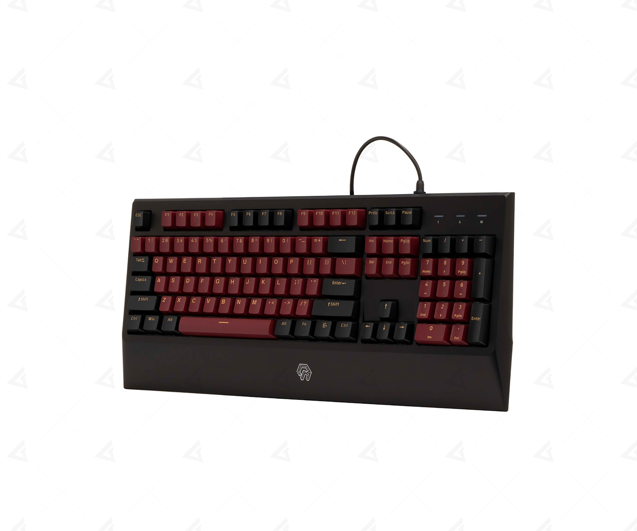 Bàn phím cơ Mojike GK1 Black Red _Hàng chính hãng