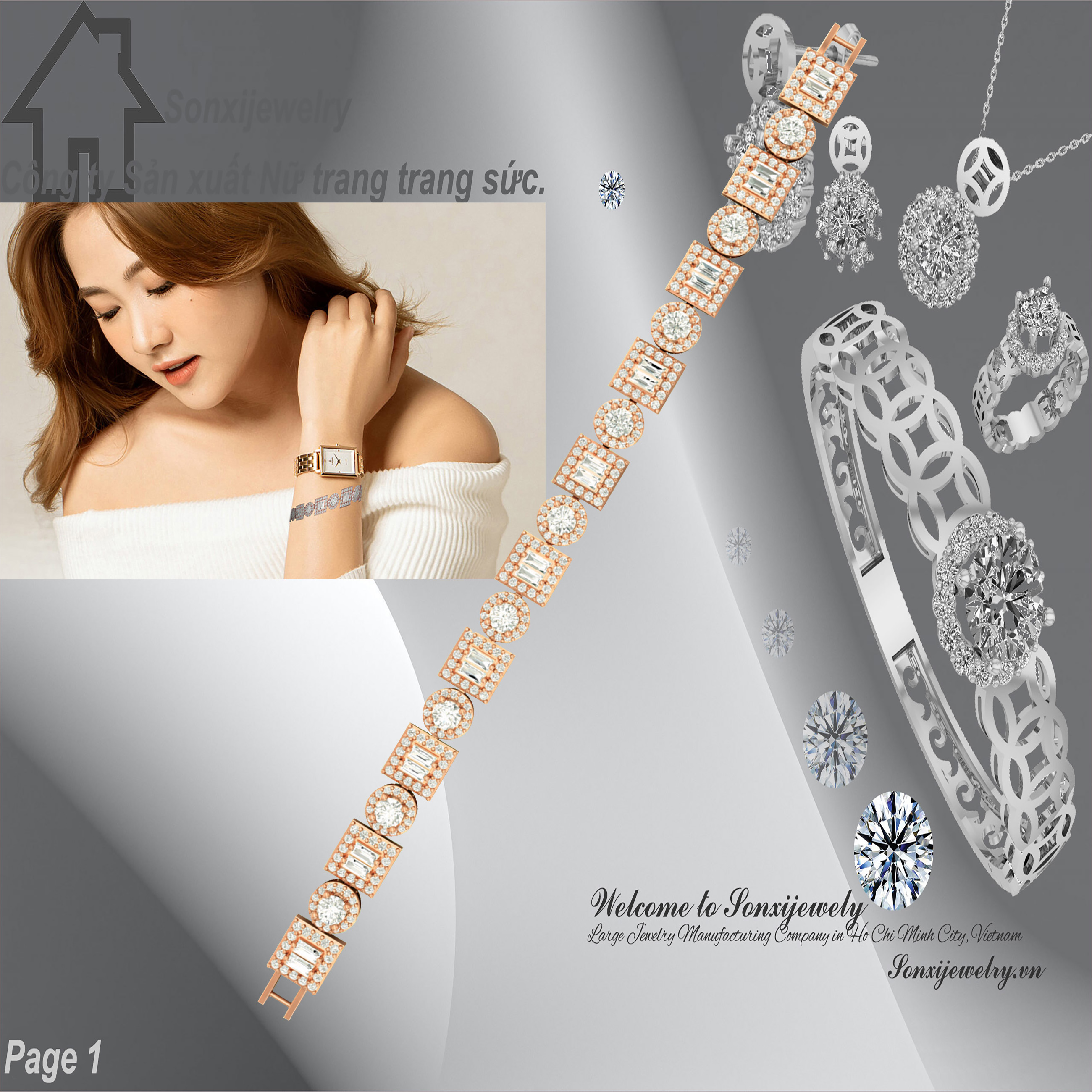LẮC TAY HOT MẪU ĐẸP 5409