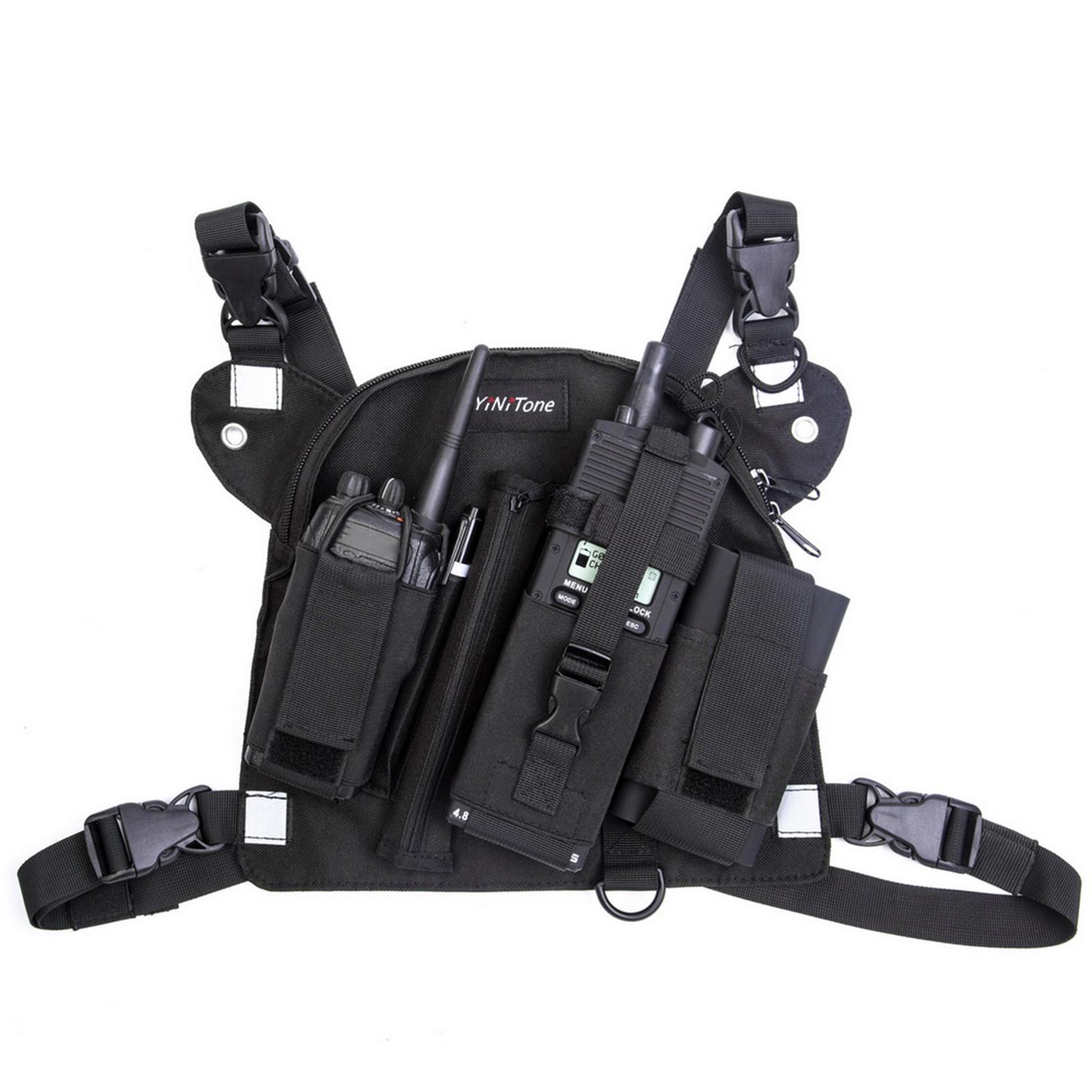 Talkies Radio Chest Harness Radio Chest Harness Bag for Hiking Adults