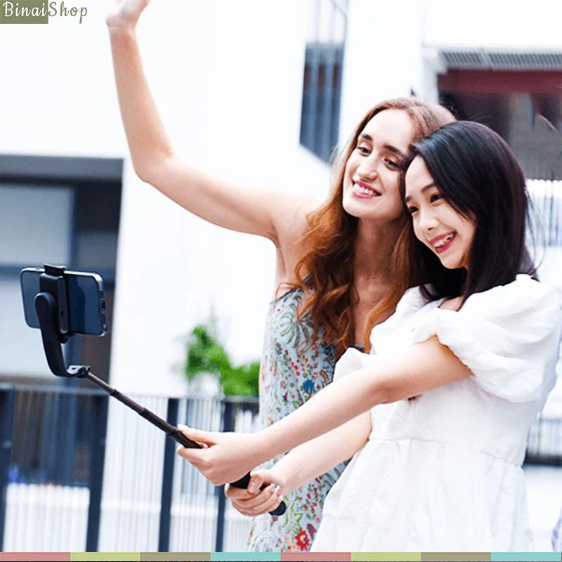 Hohem Isteady Q - Gimbal Chống Rung Kiêm Gậy Selfie Xoay 360°, Điều Khiển Từ Xa, Theo Dõi Khuôn Mặt- Hàng chính hãng