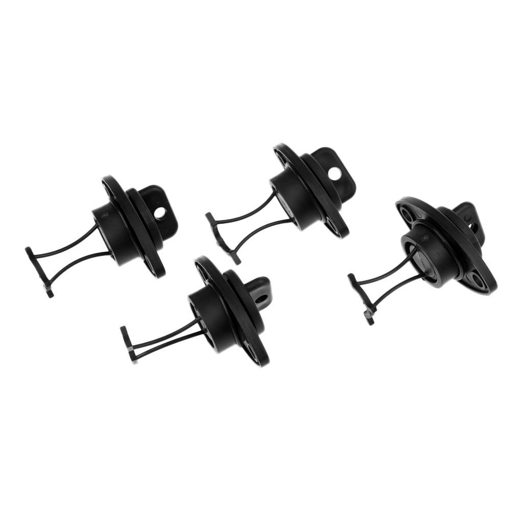 6 Pieces Durable  Kayak Canoe Boat Scupper  Screw Stopper Drain Bung Replacement