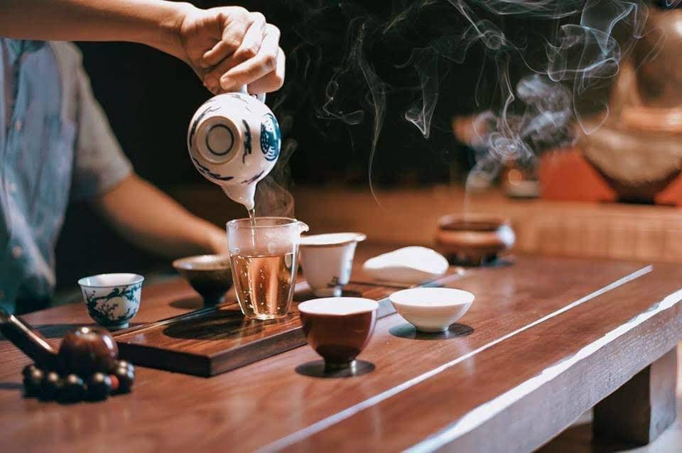 Combo 5 Gói Trà Xanh Với Nhân Sâm Trắng Thượng Hạng COFFEECELL - Trà nguyên lá ngọt thanh, Chống oxy hóa, Tăng cường tập trung - Hàng Chính Hãng