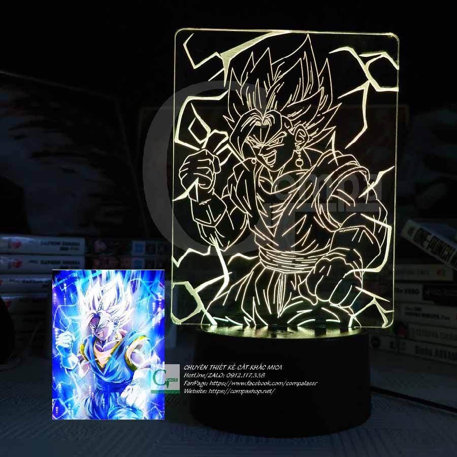 Đèn Ngủ DragonBall Gogeta Vegito Type 03 ADRB0403 16 MÀU TUỲ CHỈNH