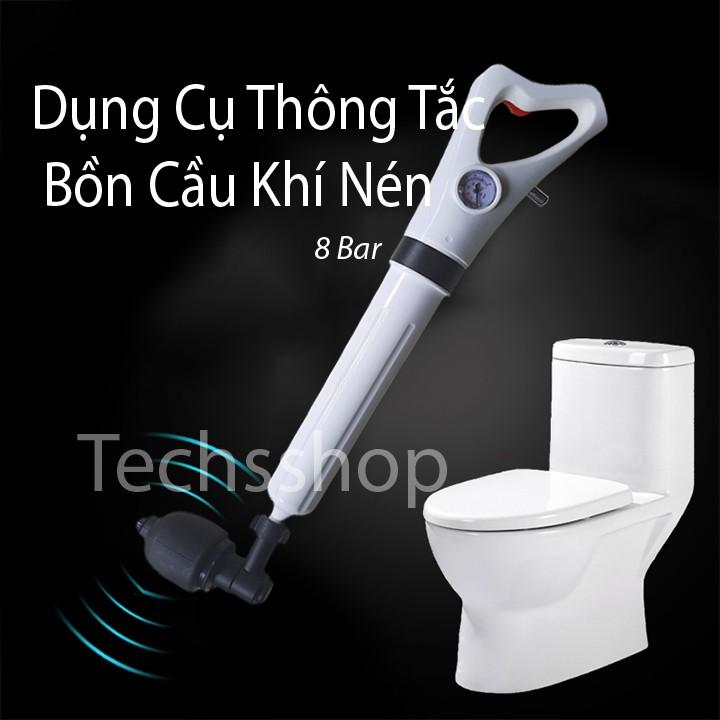 Dụng Cụ Thông Tắc Bồn Cầu Bồn Rửa Bằng Khí Nén Loại 4