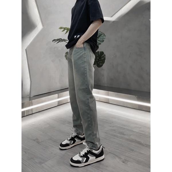 quần baggy jeans unisex form suông