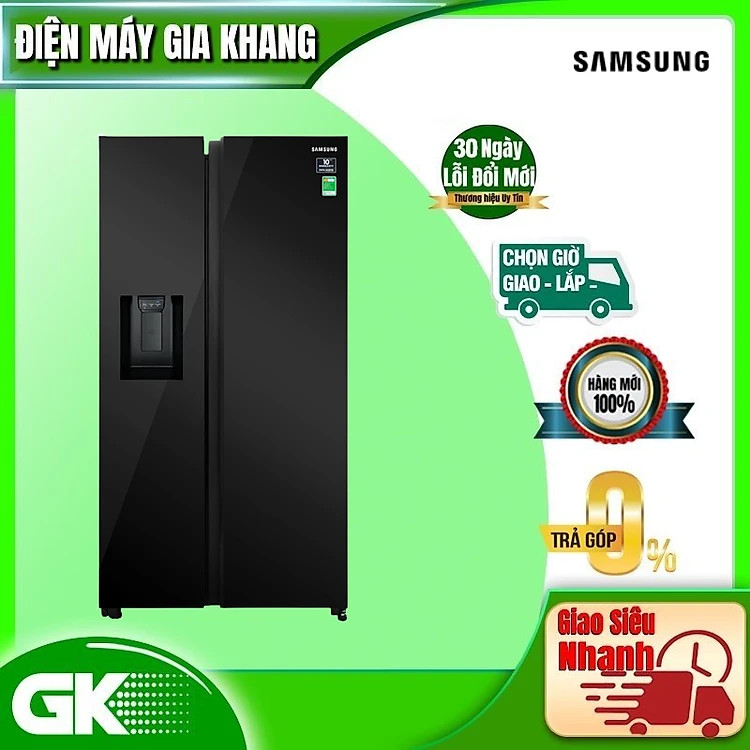 Tủ lạnh Samsung Inverter 617 lít RS64R53012C/SV - Chỉ giao kv HCM