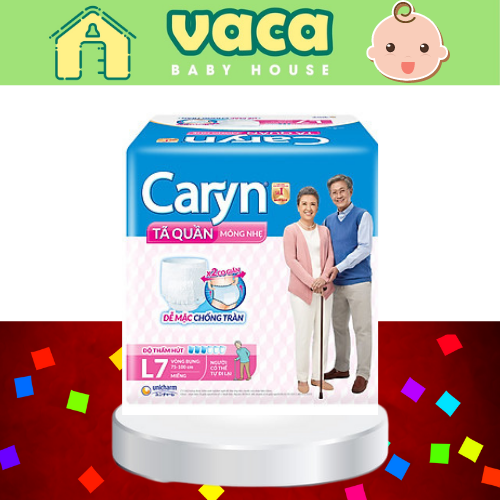 TÃ QUẦN NGƯỜI GIÀ CARYN SIZE L7 MIẾNG