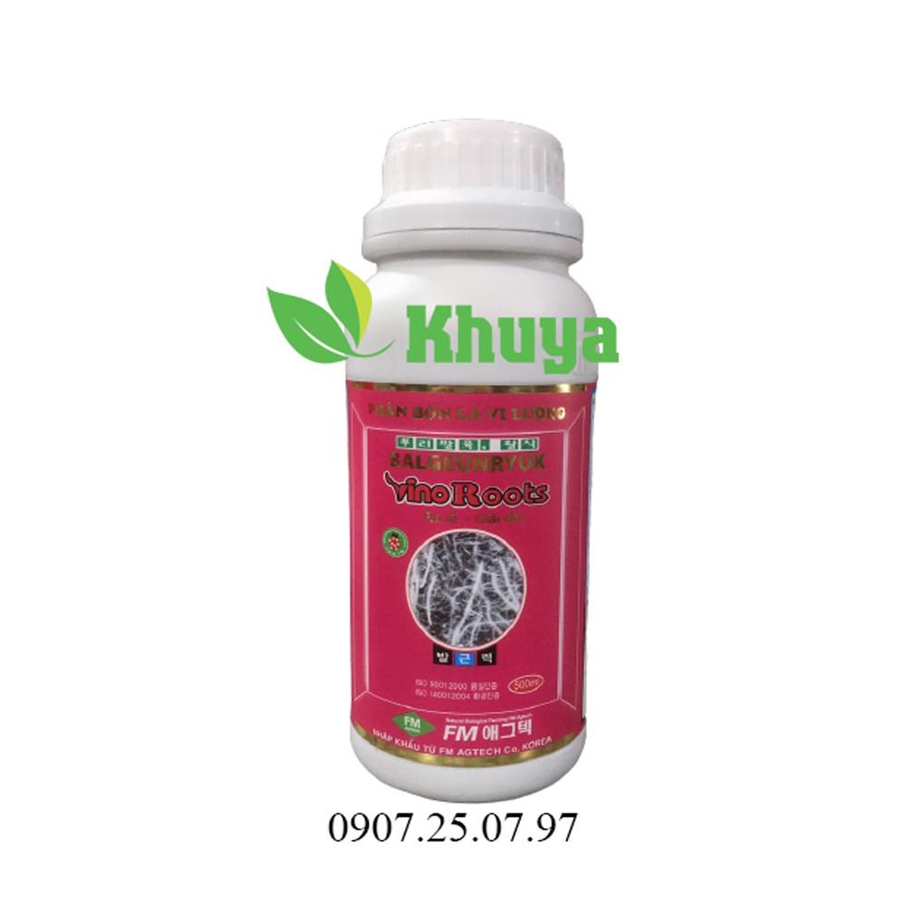 Phân bón lá vi lượng Vino Roots 500ml Ra Rễ - Giải Độc