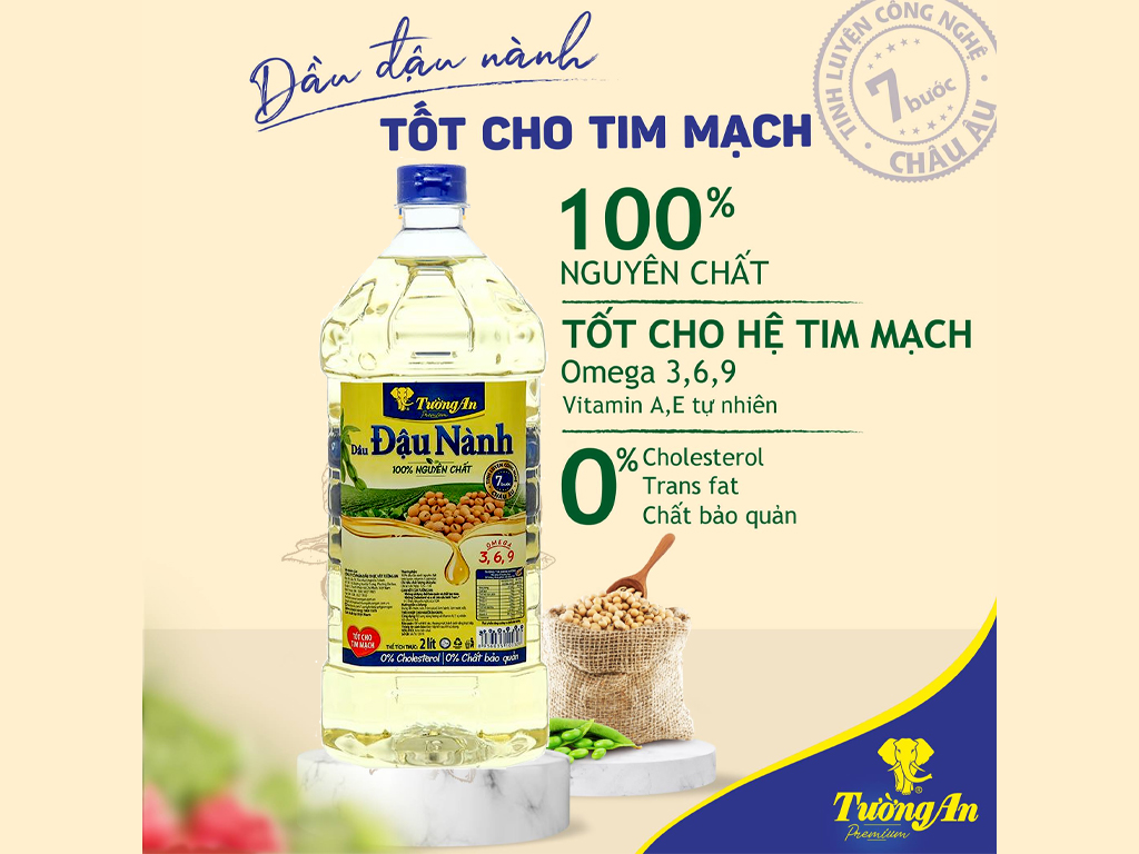 Dầu Đậu Nành Tường An 2 Lít