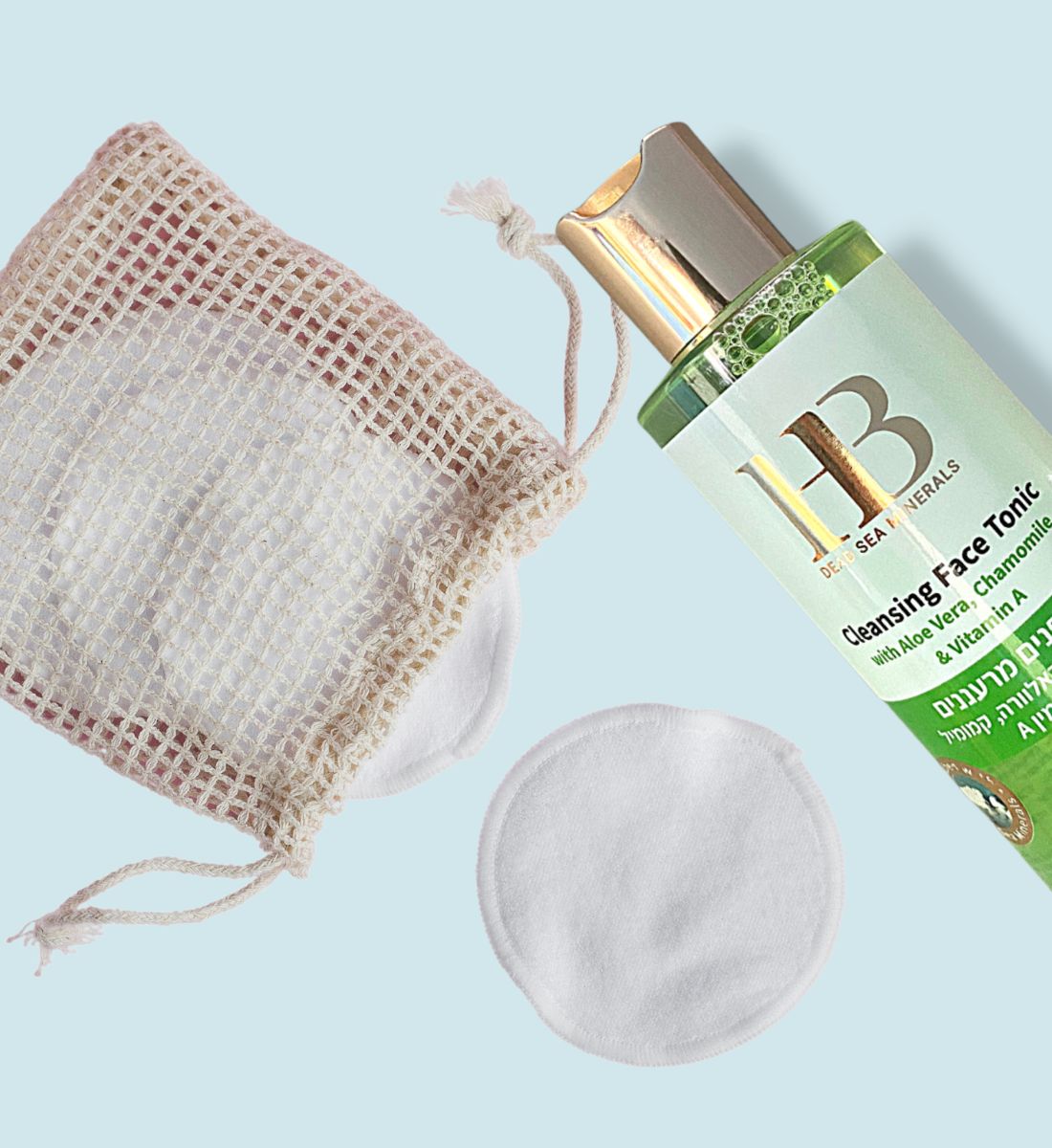 Nước hoa hồng - Health and Beauty - Israel - Cleansing Face Tonic with AloeVera, Chamomile &amp; Vitamin A 250ml