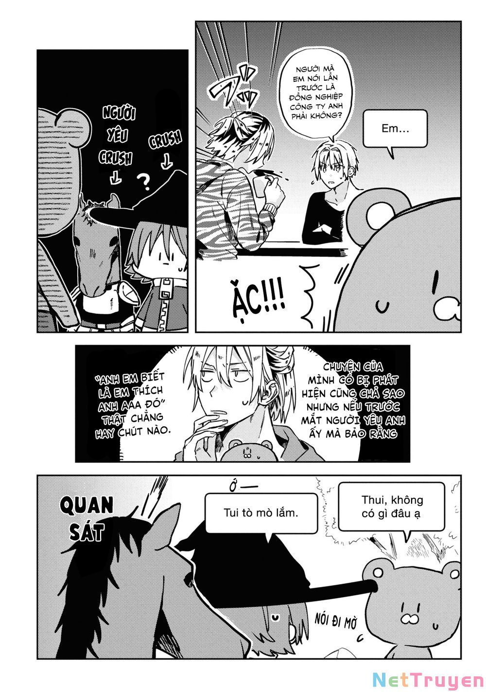 đồng đội game online, té là ngài sếp khó tính chapter 23 2