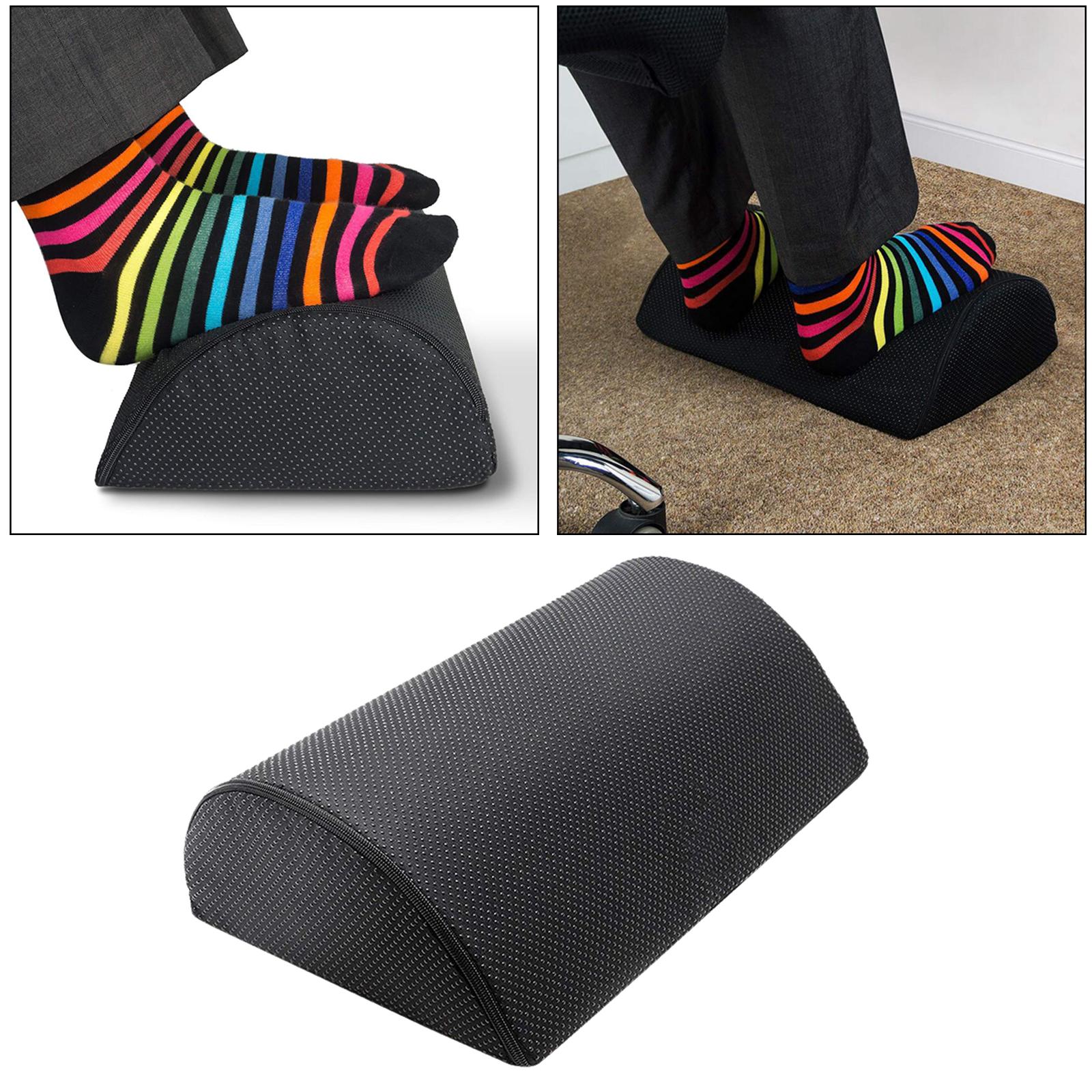 Foot Rest Pillow Cushion Travel Office Home Leg Up Footrest
