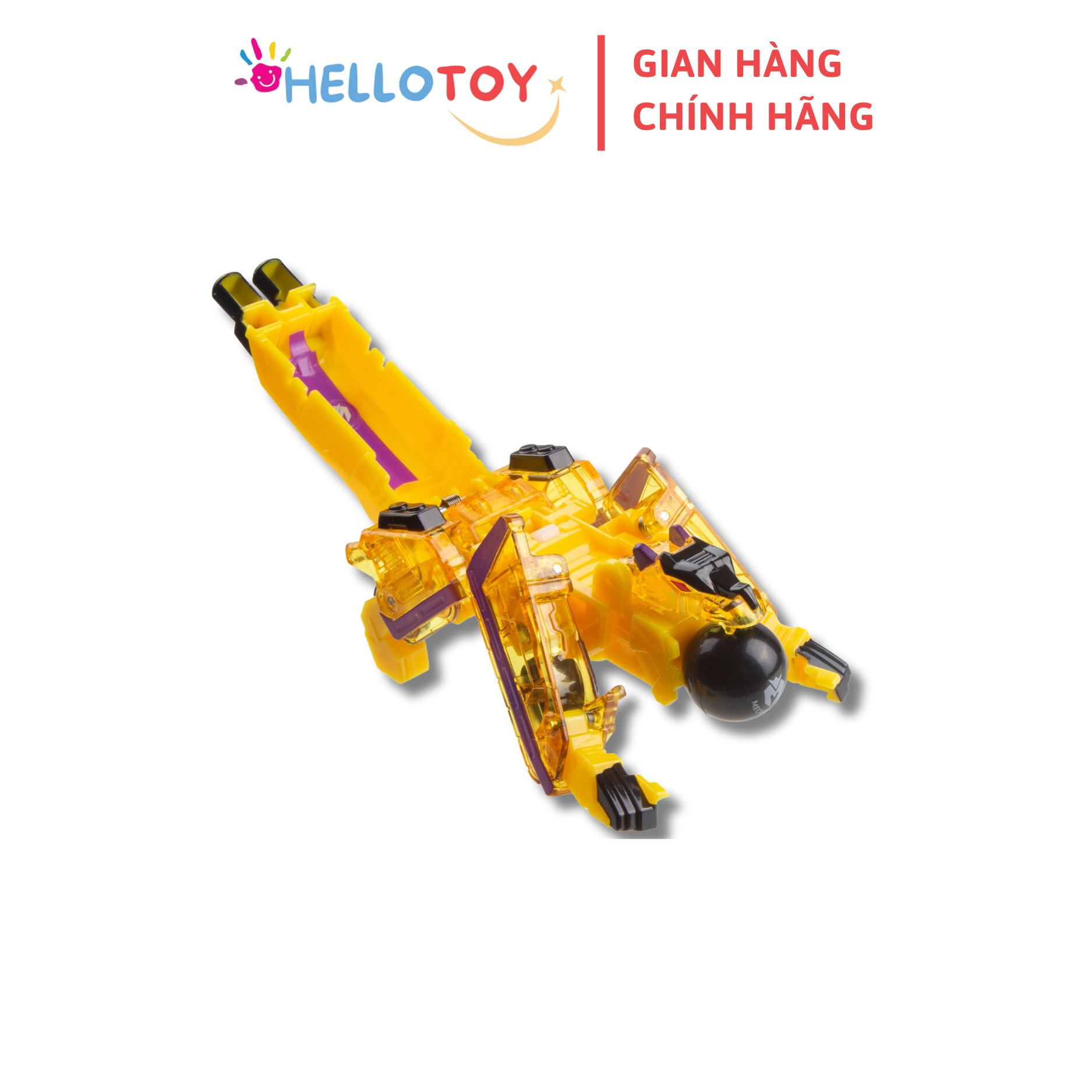 Đồ Chơi Xe Hơi Biến Hình MECARDBALL Bite Wolf - Hellotoy