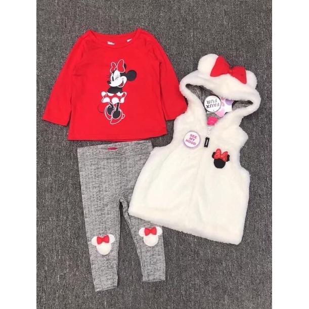 Set mickey 3pcs Disney xuất xịn