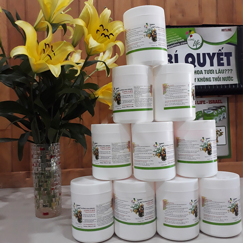 BỘT DƯỠNG HOA LONGLIFE SG CỦA ISRAEL (COMBO 5 KG) BÍ QUYẾT GIỮ HOA TƯƠI LÂU GẤP 2 LẦN DÀNH SHOP HOA BẢO QUẢN HOA CẮM BÌNH, HOA CẮM XỐP TƯƠI LÂU VÀ KHÔNG THAY HOA ĐỊNH KỲ THÁNG