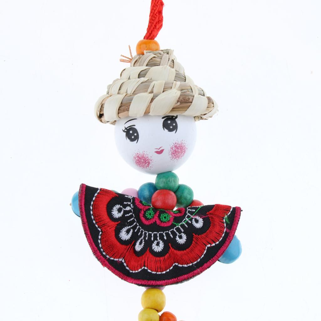 Doll Bird Parrot Chew Toy for Rabbit Hamster Guinea Pig Parakeet Cockatiels
