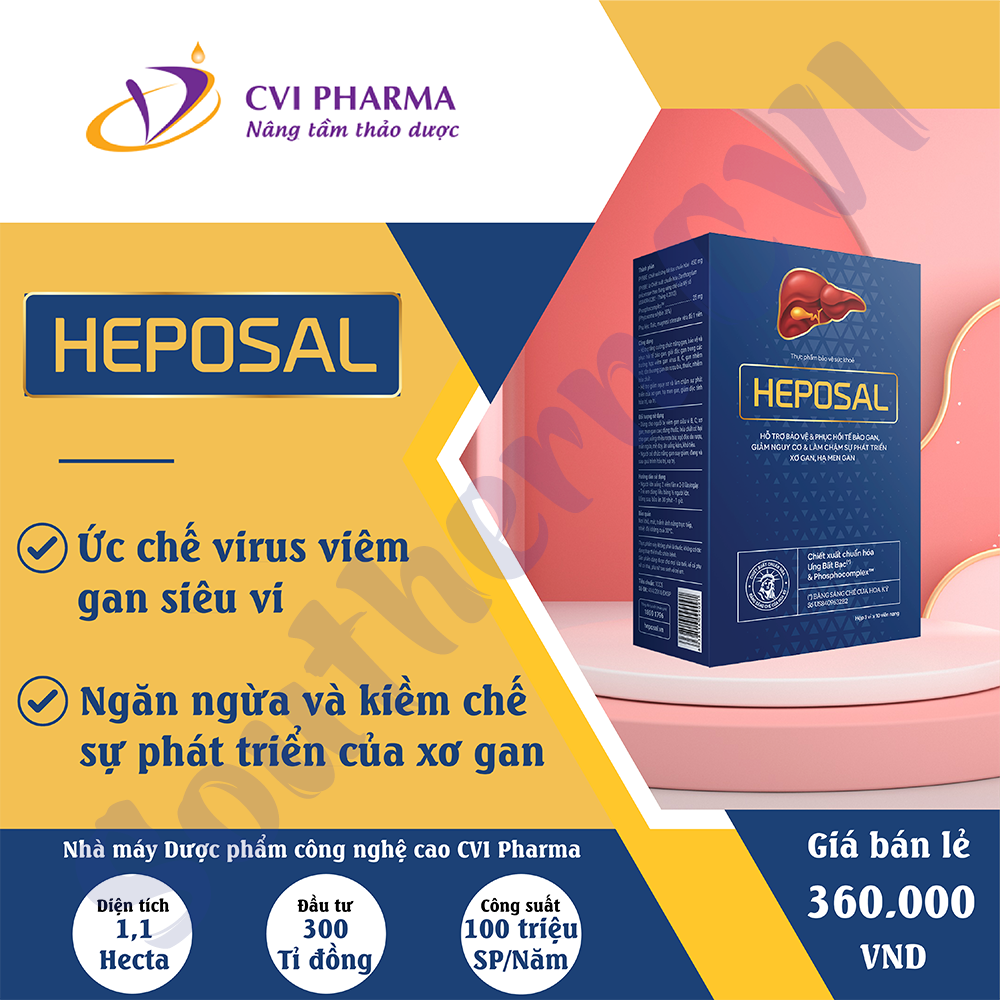 Heposal Hộp 30 Viên
