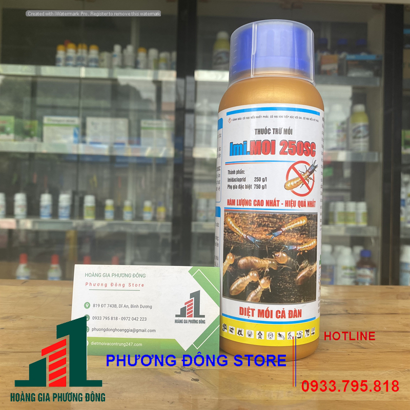 Thuốc diệt mối,phòng mối IMI.MOI 250SC_chai 500ml