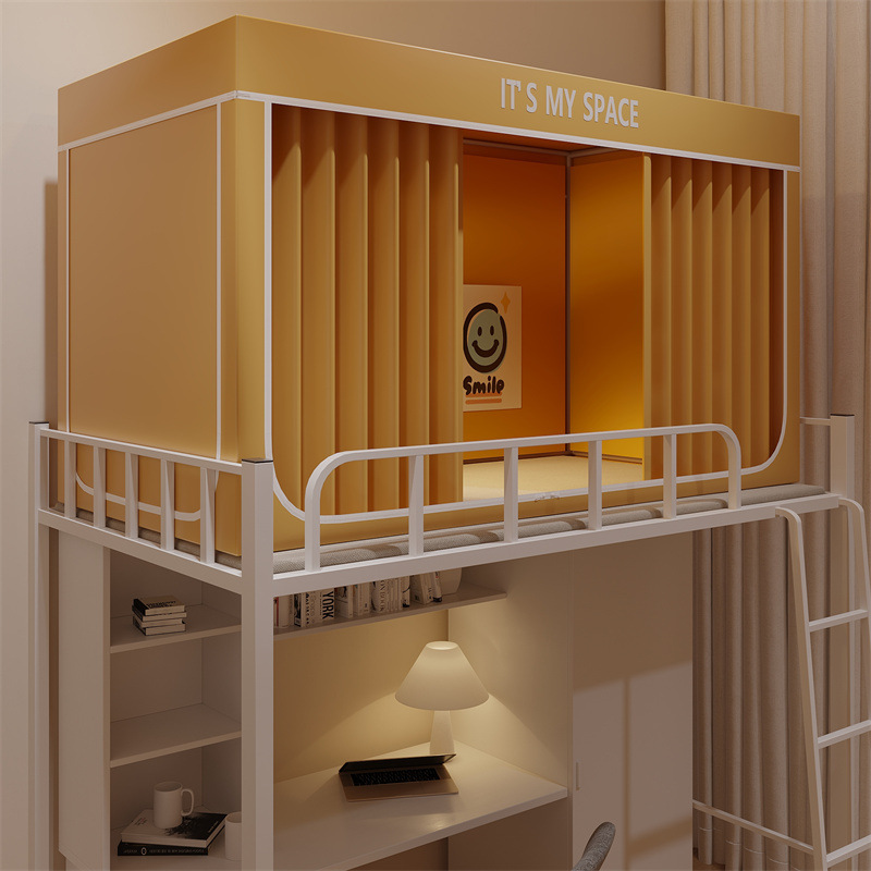 Giường tầng phòng ngủ độc lập, chống muỗi, Hộp Ngủ Riêng Tư Dormitory BoxMe