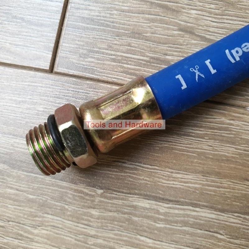 Dây bơm lốp ô tô xe máy dạng đầu kẹp cao cấp, cực bền