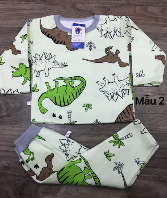 Bộ dài tay nỉ bông cho bé