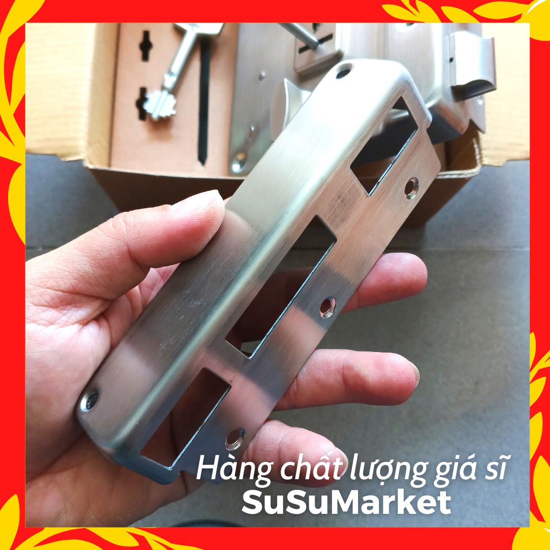 Khoá cổng HOME | Nguyên khối Inox 304 | Siêu khoá Đài Loan thách thức siêu trộm |