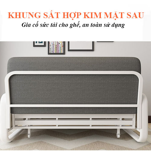 Giường sofa thông minh gấp gọn  2 trong 1 nhiều kích thước có ngăn để đồ sang trọng tiện nghi