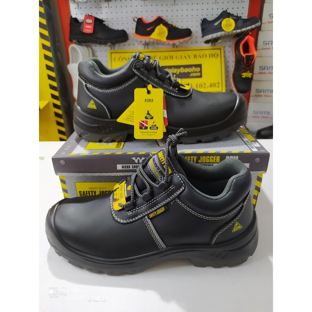 Giày Bảo Hộ Safety Jogger Aura Chống Thấm Nước, Chống Tĩnh Điện, Chống Sốc, Chống Va Đập, Chống Đâm Xuyên