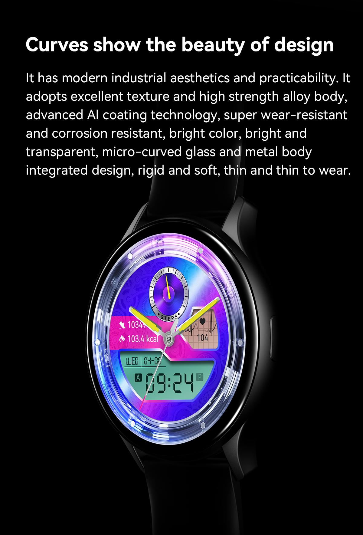 Đồng hồ thông minh LEMFO dành cho nam giới AMOLED HD IP68 Chống nước Bluetooth Call New Ladies Smartwatch 260mAh 1.43 inch 466 * 466 pixel