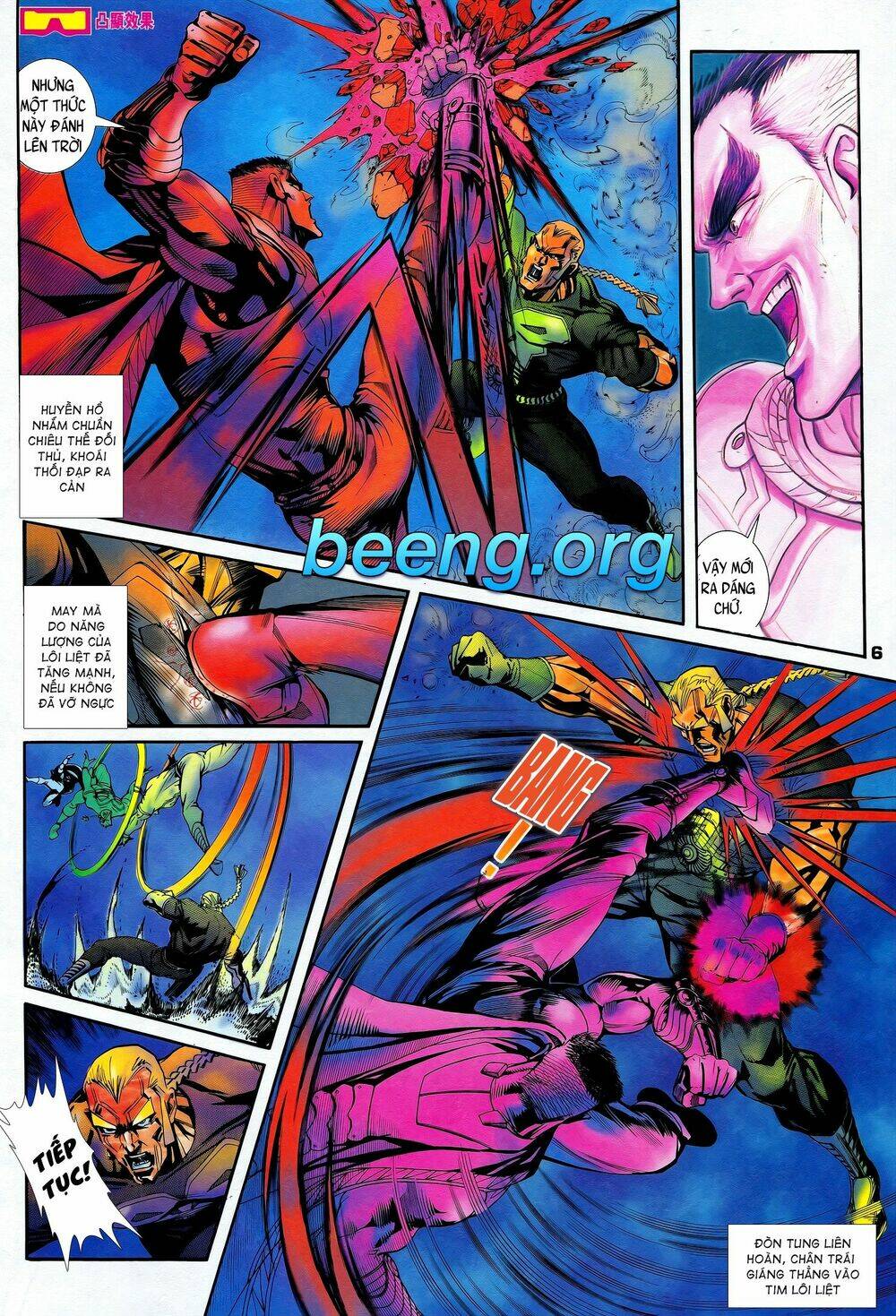 long hổ 5 thế chapter 225 6