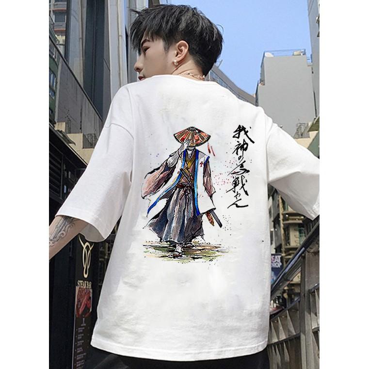 Áo thun tay lỡ form rộng unisex phong cách cá tính vải dày mịn BST 15