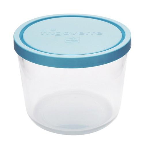 Hộp thuỷ tinh tròn cao Bormioli Rocco Frigoverre 350ml &700ml chuyên dùng trong ngăn đông tủ lạnh