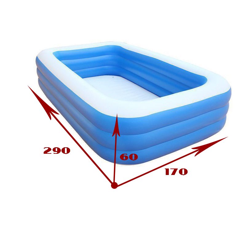 Bể bơi cỡ lớn 3m khổng lồ, Bể bơi 2m9 - 3m66 Cỡ Lớn 3 Tầng Tặng Kèm Bơm Điện Clevermart (mẫu 2021)