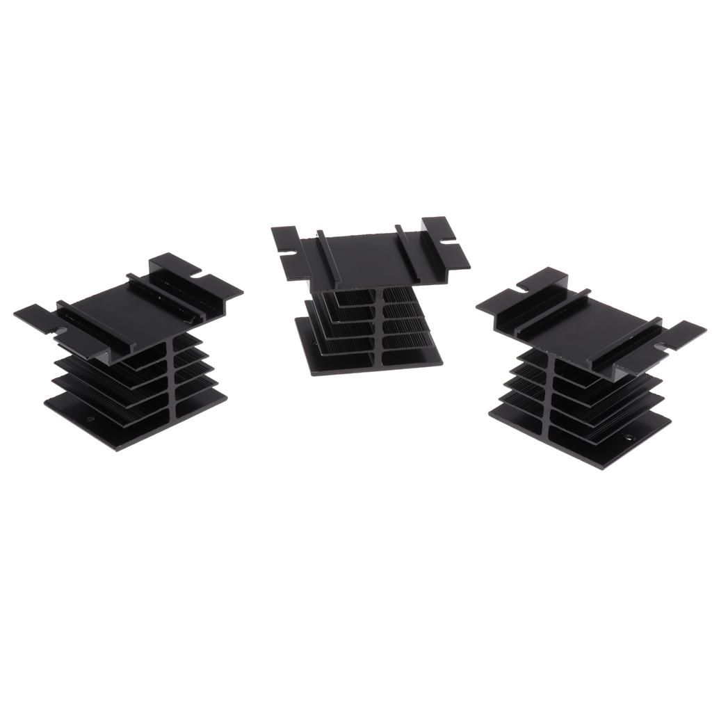 Sunnimix 3 Xblack Tản Nhiệt Tản Nhiệt Tản Nhiệt 80*50*50 Mm Cho SSR-10DA Tản Nhiệt