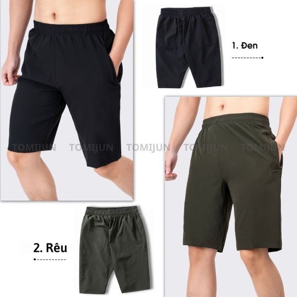 Quần short gió nam TOMIJUN